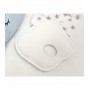 Cuscino Testa Piatta Neonato Plagiocefalia Cotone Bianco 1814 Kio Kids 0 Mesi+