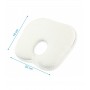 Cuscino Testa Piatta Neonato Plagiocefalia Cotone Bianco 1814 Kio Kids 0 Mesi+
