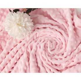 Copertina Neonato in Pile Rosa per Culla 80x110 cm Kio Kids 0 Mesi+ 3987