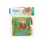 Libro Stoffa Neonato 3 Mesi+ 123 Attività con Massaggiagengive Sensoriale 3156 Kio Kids