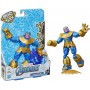 Thanos Flessibile Personaggio 15 cm Avengers Marvel Bend and Flex E8344 Hasbro 4 Anni+