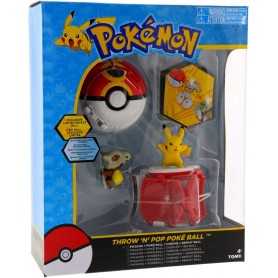 Pokemon Pokeball con Personaggio Pikachu 18635 Tomy 4 Anni+