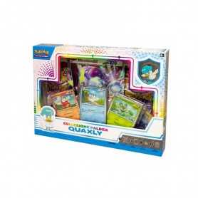 Pokemon Paldea Quaxly Collezione Carte Box 60284 Game Vision 6 Anni+