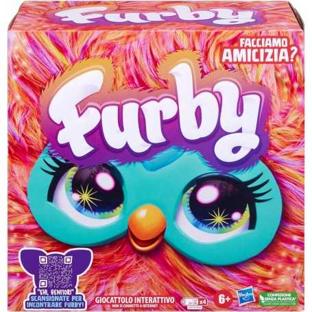 Furby 2023 Corallo Italiano Animale Interattivo F6744 Hasbro 6 Anni+