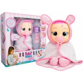 Cry Babies Newborn Coney con Accessori 911284 IMC Toys 18 Mesi+