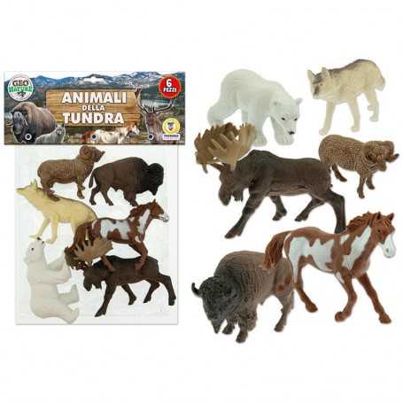 Busta Animali Polari per Bambini 6 Pezzi 68010 Teorema 3 Anni+
