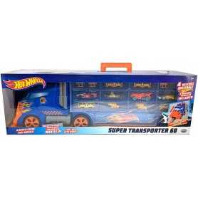 Hot Wheels Camion Porta Macchine Super Transporter 60 Bisarca ODS 42037 3 Anni+