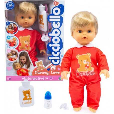 Cicciobello Mummy Love Bambola 42 cm Interattiva CCBC5000 Giochi Preziosi 2 Anni+