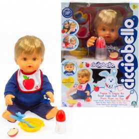 Cicciobello Pappa Si Pappa No Bambola 42 cm Interattiva CCB98000 Giochi Preziosi 2 Anni+