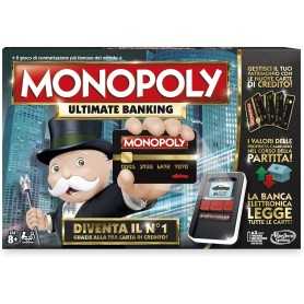 Monopoly Ultimate Banking Gioco da Tavolo Elettronico B6677 Hasbro 8 Anni+