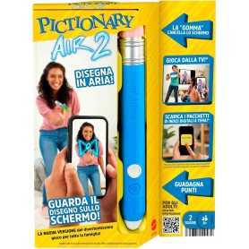 Pictionary Air 2 Gioco per Disegnare in Aria Gioco per Famiglie HNT74 Mattel 8 Anni+