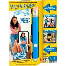 Pictionary Air 2 Gioco per Disegnare in Aria Gioco per Famiglie HNT74 Mattel 8 Anni+