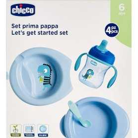 Chicco Set Pappa 6m+ Azzurro 162002