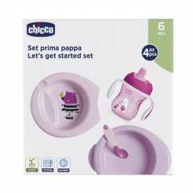 Chicco Set Pappa 6m+ Rosa 1620011