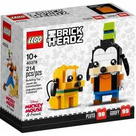 Lego Brick Headz 40378 Pippo e Pluto Disney 10 Anni+