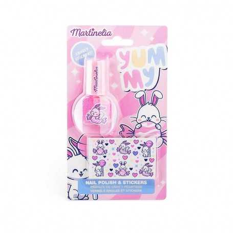 Smalto per Bambini Lavabile con Stickers 12241 Martinelia 3 Anni+