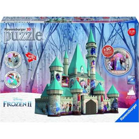 Frozen Puzzle 3D Castello di Arendelle 216 Pezzi 111565 Ravensburger 12 Anni+