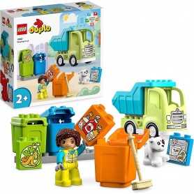 Lego Duplo 10987 Camion Riciclaggio Rifiuti 2 Anni+