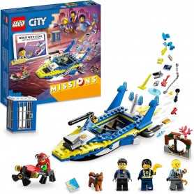 Lego City 60355 Missioni Investigative della Polizia Marittima 6 Anni+