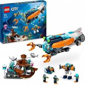 Lego City 60379 Sottomarino per Esplorazioni Abissali 7 Anni+