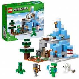 Lego Minecraft 21243 I Picchi Ghiacciati 8 Anni+