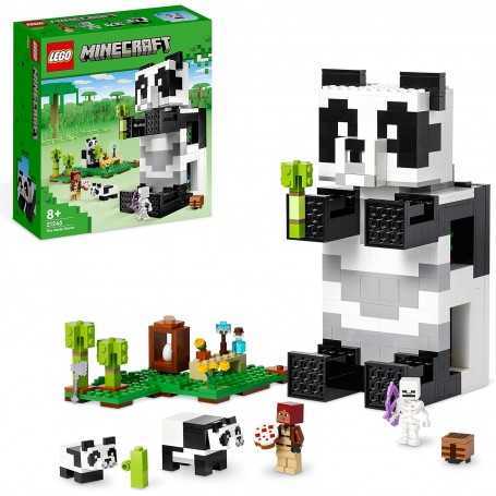 Lego Minecraft 21245 Il Rifugio del Panda 8 Anni+
