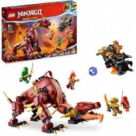 Lego Ninjago 71793 Dragone di Lava Transformer Heatwave 8 Anni+