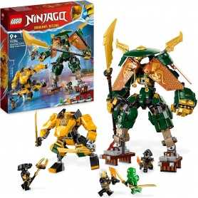 Lego Ninjago 71794 Team Mech Ninja di Lloyd e Arin 9 Anni+