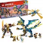 Lego Ninjago 71796 Dragone Elementare vs Mech dell'Imperatrice 9 Anni+