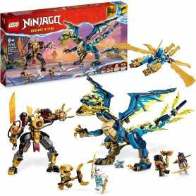 Lego Ninjago 71796 Dragone Elementare vs Mech dell'Imperatrice 9 Anni+