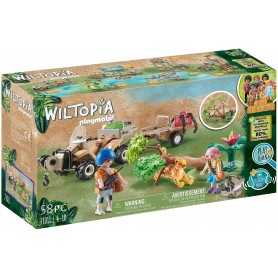 Playmobil 71011 Wildtopia Quad di Soccorso Animali dell'Amazzonia 4 anni+