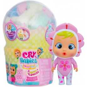 Cry Babies Happy Flowers Mini Bambola con 9 Accessori Assortita 86227 IMC Toys 3 Anni+