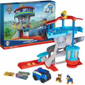 Paw Patrol Quartier Generale Torre di Controllo con Chase e Veicolo Lookout Tower 6065500 Spin Master 3 Anni+