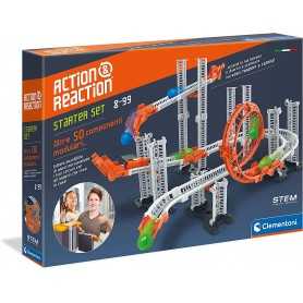 Clementoni Azione e Reazione Starter Set Pista Biglie 19101 6 Anni+