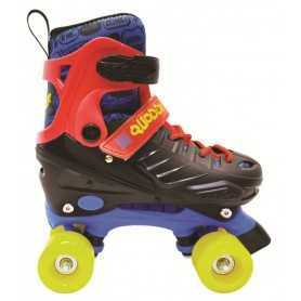 Pattini 4 Ruote Bambino Regolabili 35-38 Portata 60 Kg Quoddy Cuscinetti di Precisione Sport One