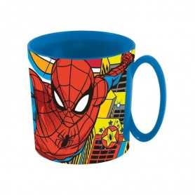 Tazza Spiderman con Manico per Bambino 390 ml per Microonde ST74704