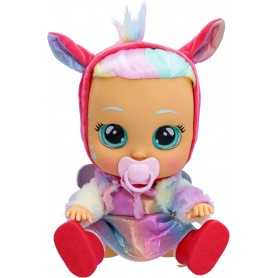 Cry Babies Dressy Hannah Bambola che Piange 30 cm 904095 IMC Toys 18 Mesi+