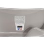 Vaschetta Bagnetto Ergonomica OkBaby Onda Vasca Grigia con Termometro 0 Mesi+
