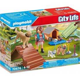 Playmobil 70676 City Life Addestramento Cani 4 Anni+