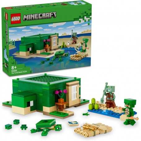 Lego Minecraft 21254 Casa sulla Spiaggia della Tartaruga 7 Anni+