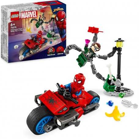 Lego Super Heroes 76275 Spiderman in Moto Marvel 6 Anni+