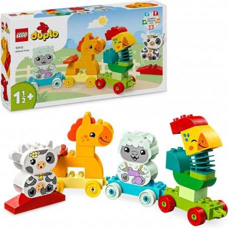 Lego Duplo 10412 Il Treno degli Animali 2 Anni+