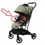 Davantino Passeggino Zoe Migo Manicotto Nero in Ecopelle Ricambio Originale