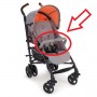 Davantino Passeggino Liteway Chicco Ricambio Originale Manicotto Grigio