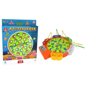 Gioco Pesca Pesci Calamita A Tutta Lenza con 24 Pesci e 5 Canne 27359 Toys Garden 4 Anni+