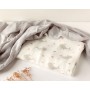 Mussole Neonato Bamboo 120x120 cm Grigio Set 2 Pezzi 3763 Kiokids