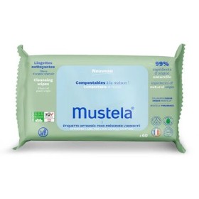 Salviette Mustela Neonato Detergenti Profumate 60 Pezzi