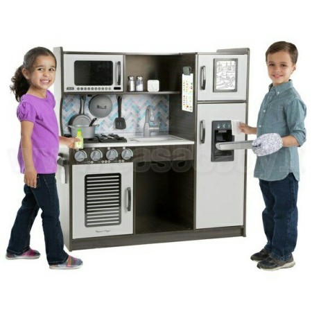 Cucina Bambini Legno Gigante con Frigo Melissa & Doug 3 Anni+