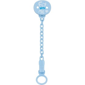 Catenella Ciuccio Chicco Azzurra All You Can Clip 0m+ 408421