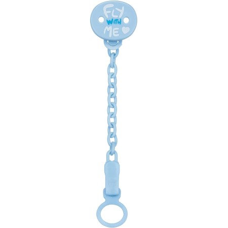 Catenella Ciuccio Chicco Azzurra All You Can Clip 0m+ 408421